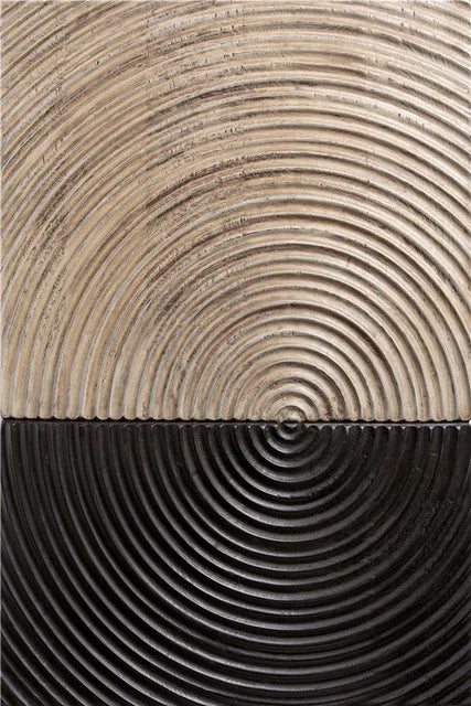 Abstract Retro Black Gold Wood Art Posters, Wood grain rings, Tree Ring Radial Lines Nordic Canvas Picture Home Decor Paintings