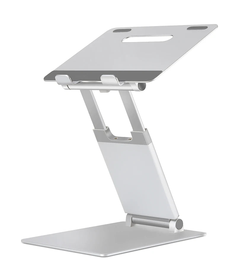 Hyvarwey AP-2H Aluminum Alloy Height Adjustable Laptop Stand Folding Lifting Standing Work Office Macbook Riser