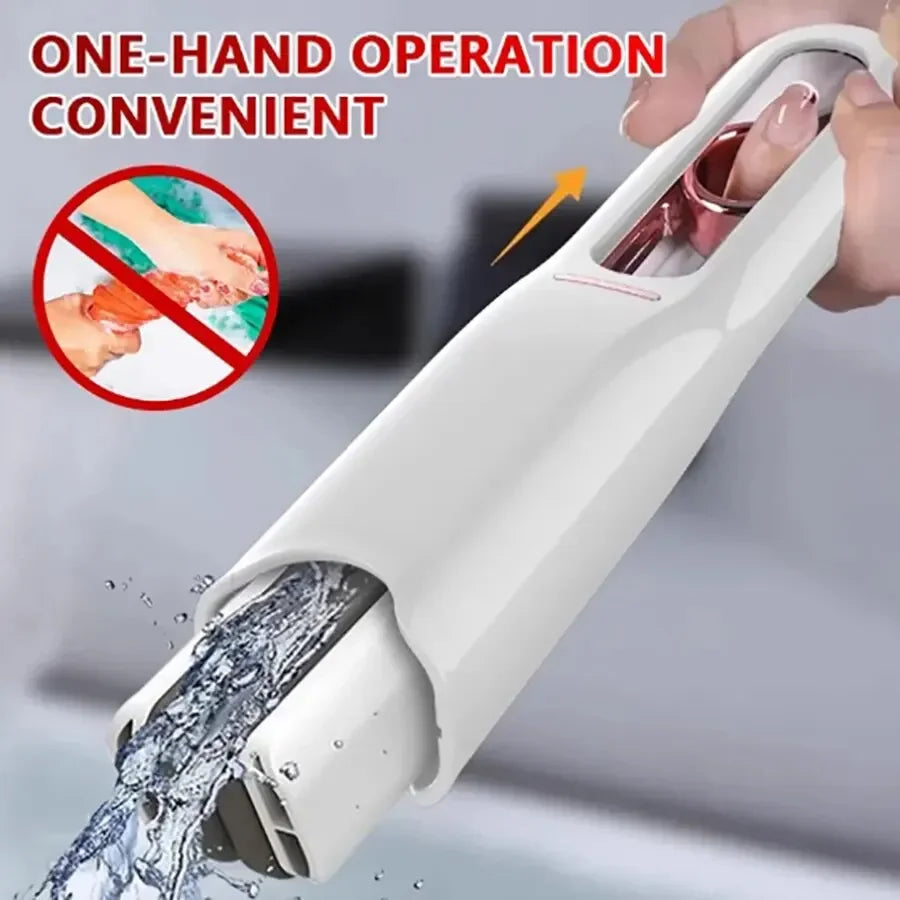 Folding Powerful Squeeze Mini Mop with Self-squeezing Floor Washing Desk Window Car Clean Tools  inch paint rollers Dspiae tools