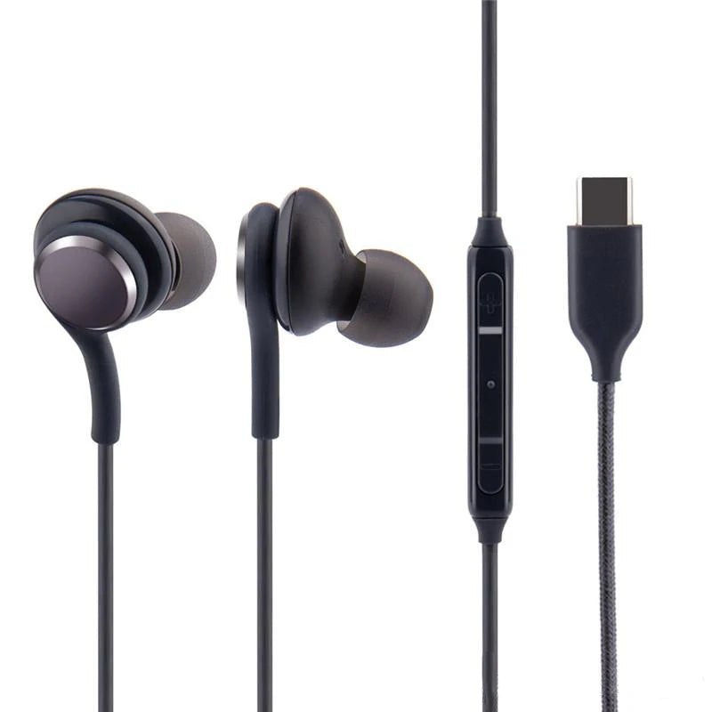 Note10 Eraphone  TYPE C In-ear Earphone Digital HIFI Earbuds With Mic For Samsung Galaxy S20 note 10 Pro