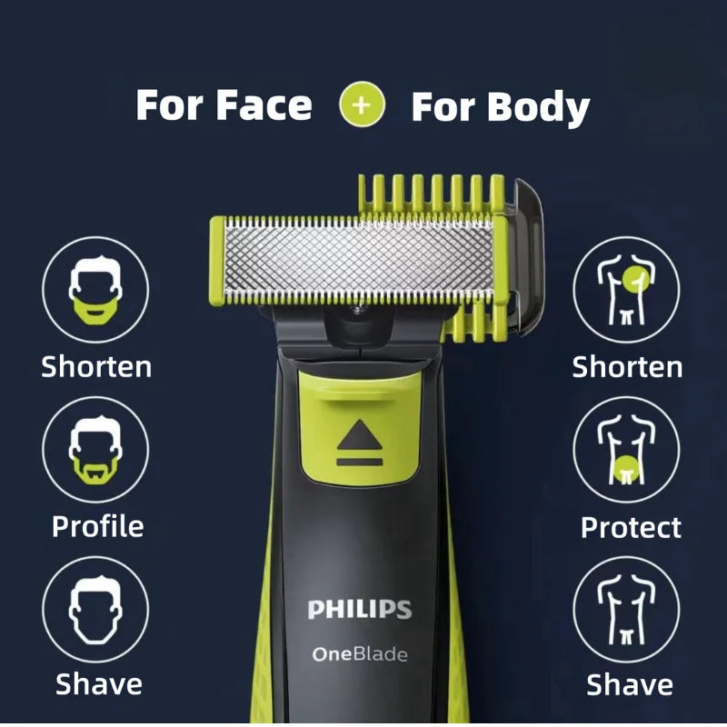 Philips Norelco OneBlade QP2520/70 Electric Trimmer and Shaver