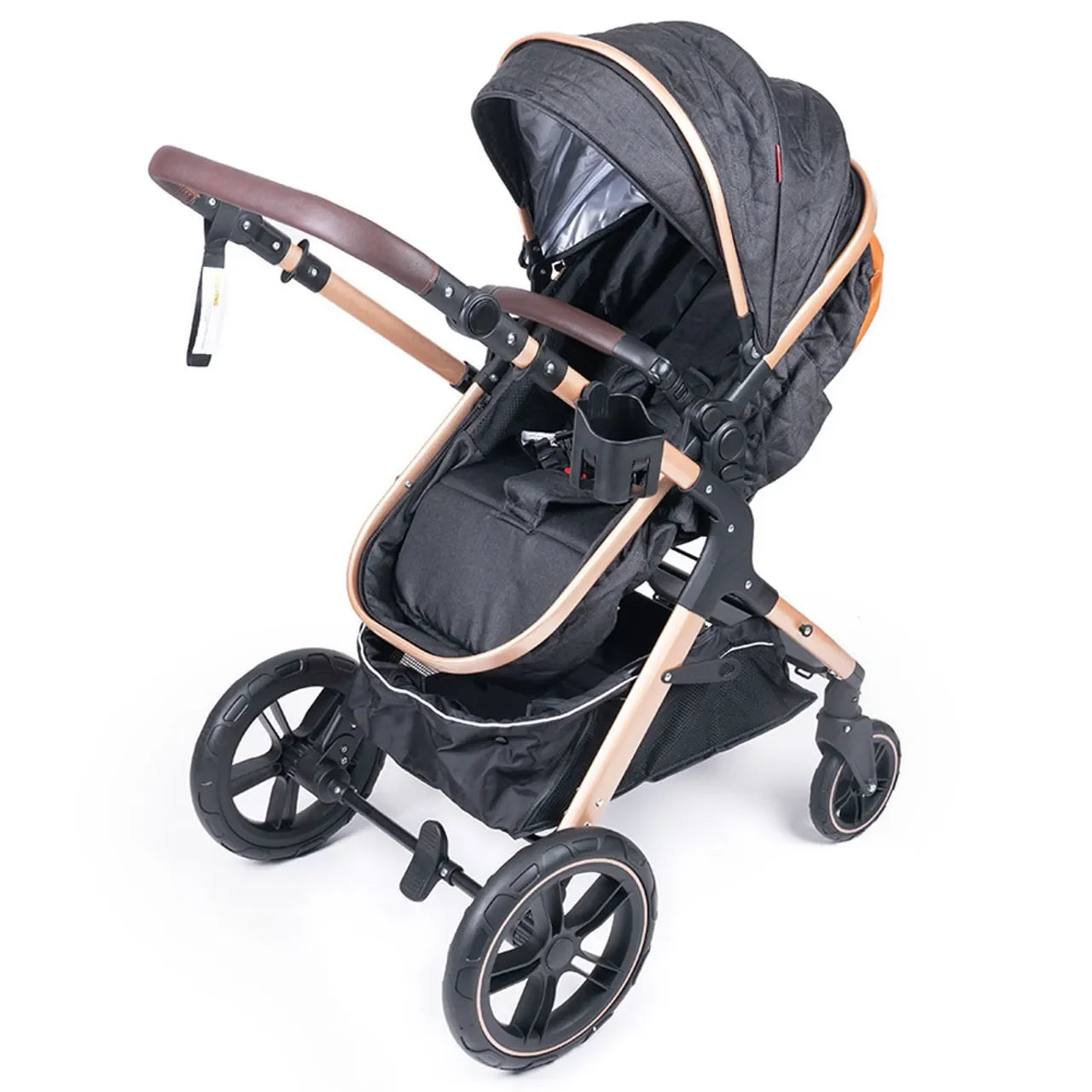 Pram Stroller with Reversible Seat - Toddler Strollers for 0-36 Months Old Babies