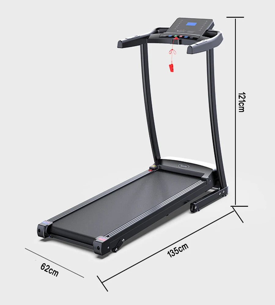 ZUIHAO Motorized Treadmill |With LED Display and Bluetooth Speakers |Multi-Functional Foldable Fitness |Home Use Treadmill