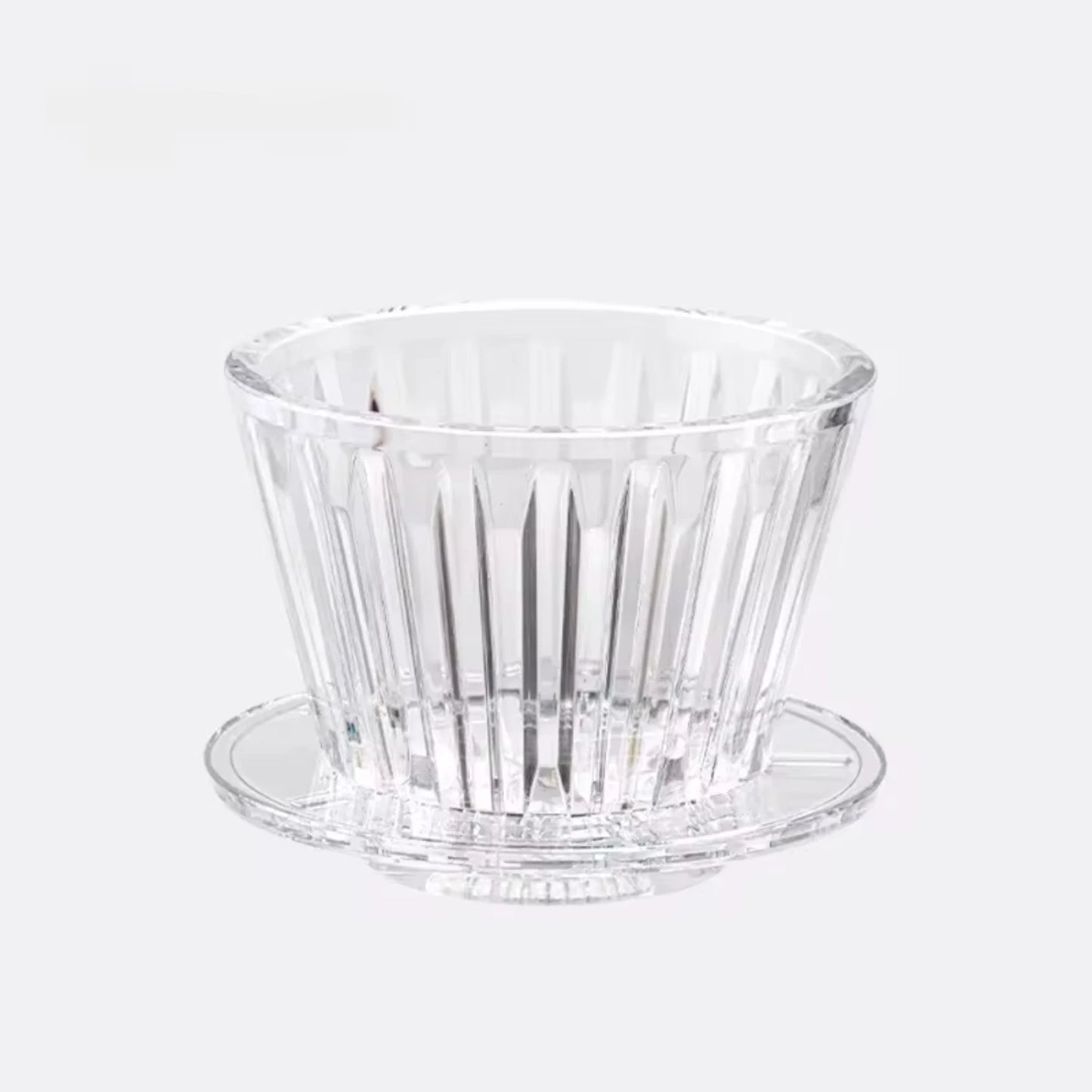 1pc Wave Coffee Dripper Crystal Eye Pour Over Coffee Filter Cups Coffee Maker Flat Bottom Increase Uniformity Coffee dripper