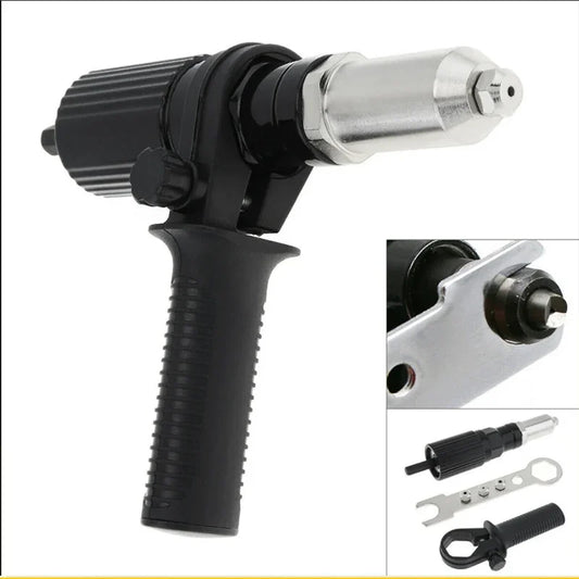 Professional Electric  Nut Gun Machine Core Pull Accessories Cordless Riveting Gun Drill Adapter Insert Nut Tools