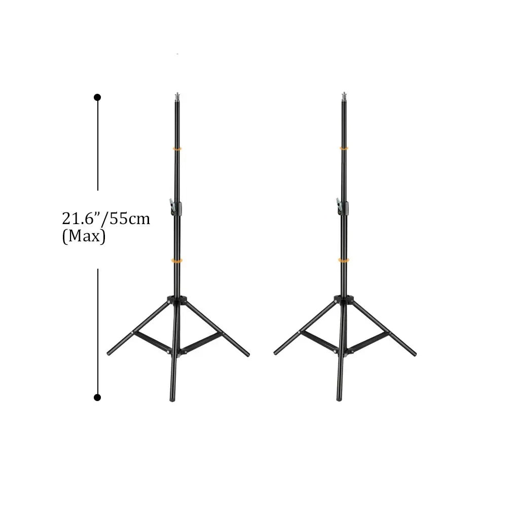 Upgrade 55/170/190cm Light Tripod Stand For Photography Photo Studio Softbox Camermera Umbrella Background Video Lighting Studio