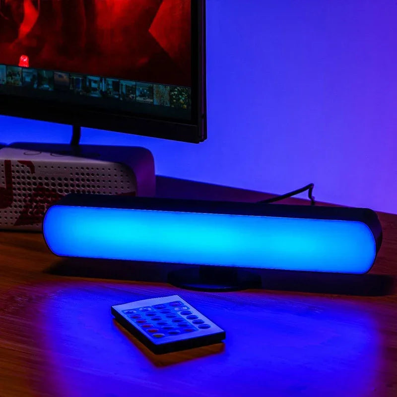 LED Night Light Bars RGB With Remote Control  Gaming TV Bedroom Decoration Desktop Lamp Ambient light room Light painting Nezuko