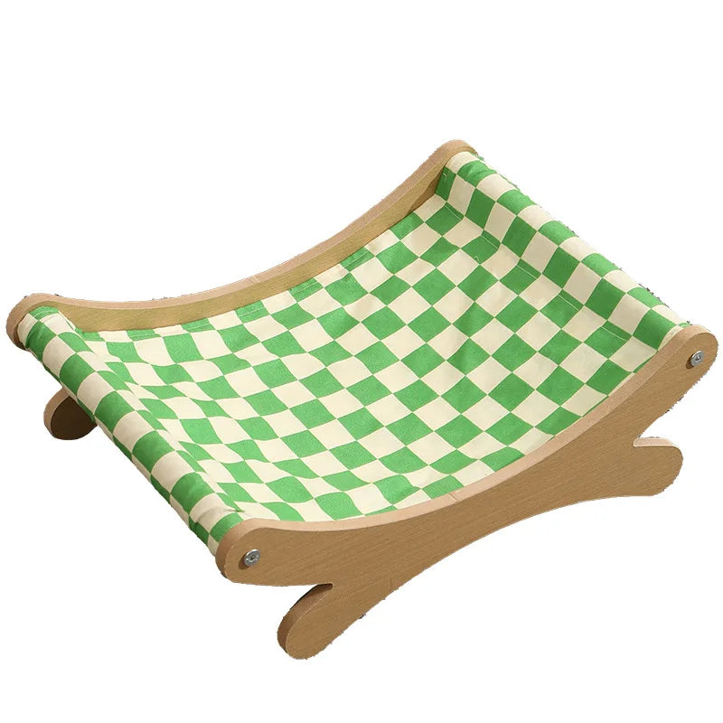 Cats Nest Wooden Hammock Cat Four Seasons Universal Pet Bed Cat Hammock Cat Rack Shaker Pet Supplies Dog mattress Pet food mat