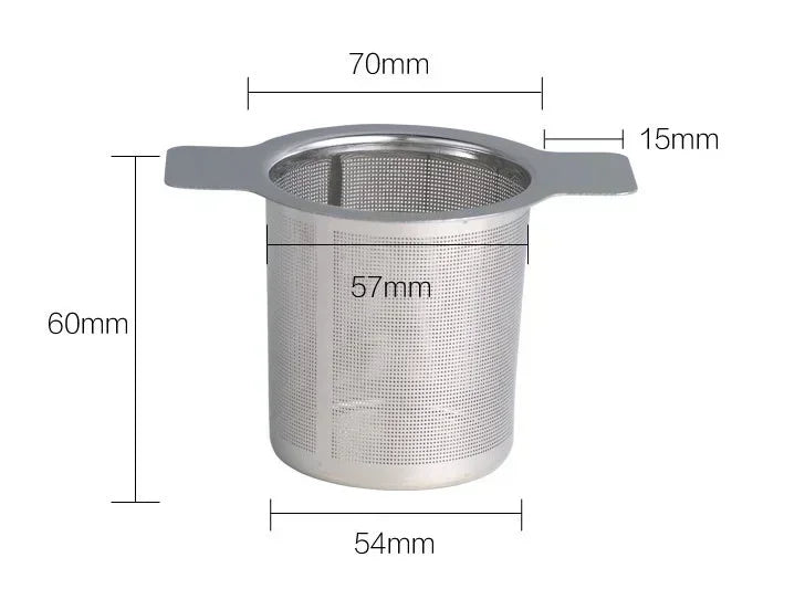 Tea Infuser Teapot Tray Spice Tea Strainer Stainless Steel Coffee Filter Teaware Accessories Kitchen Tools Infusers Tea Leak