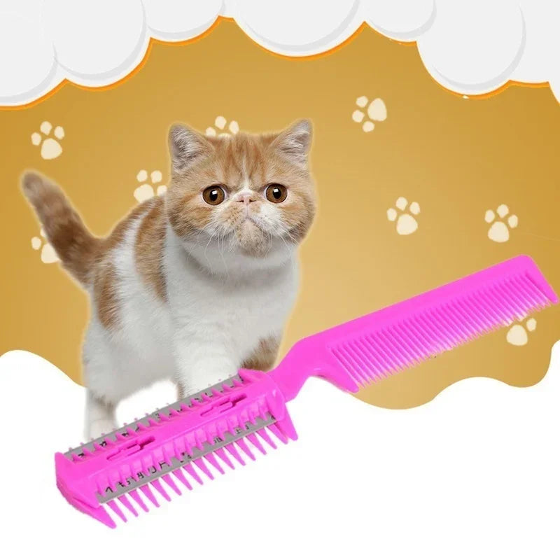 New Pet Hair Trimmer Comb Cutting Cut Dog Cat  Grooming Razor Thinning Dog clippers Grooming for dogs Pet grooming kit Apparel