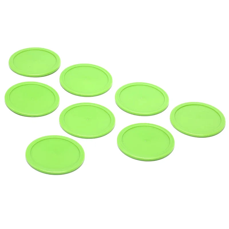 64mm Red Air Hockey Children Table Mallet Puck Goalies Air Hockey Pucks Ice pucks Table Game Party Tools Entertainment 8 Pcs Tcg