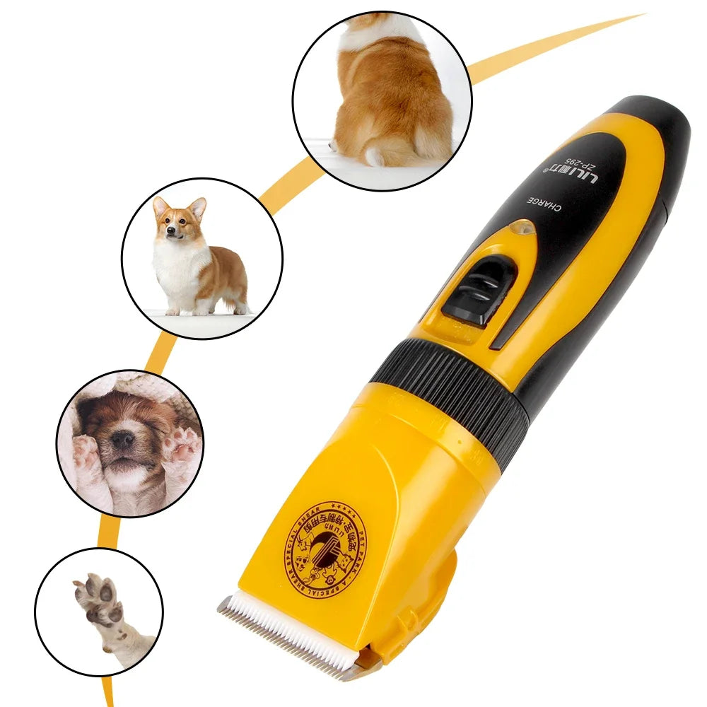 Ceramic Blade Pet Hair Clipper  Scissors  Rabbit Cat Puppy Grooming Clipper Cutter Haircut Trimmer Shaver Set Clippers Tijera