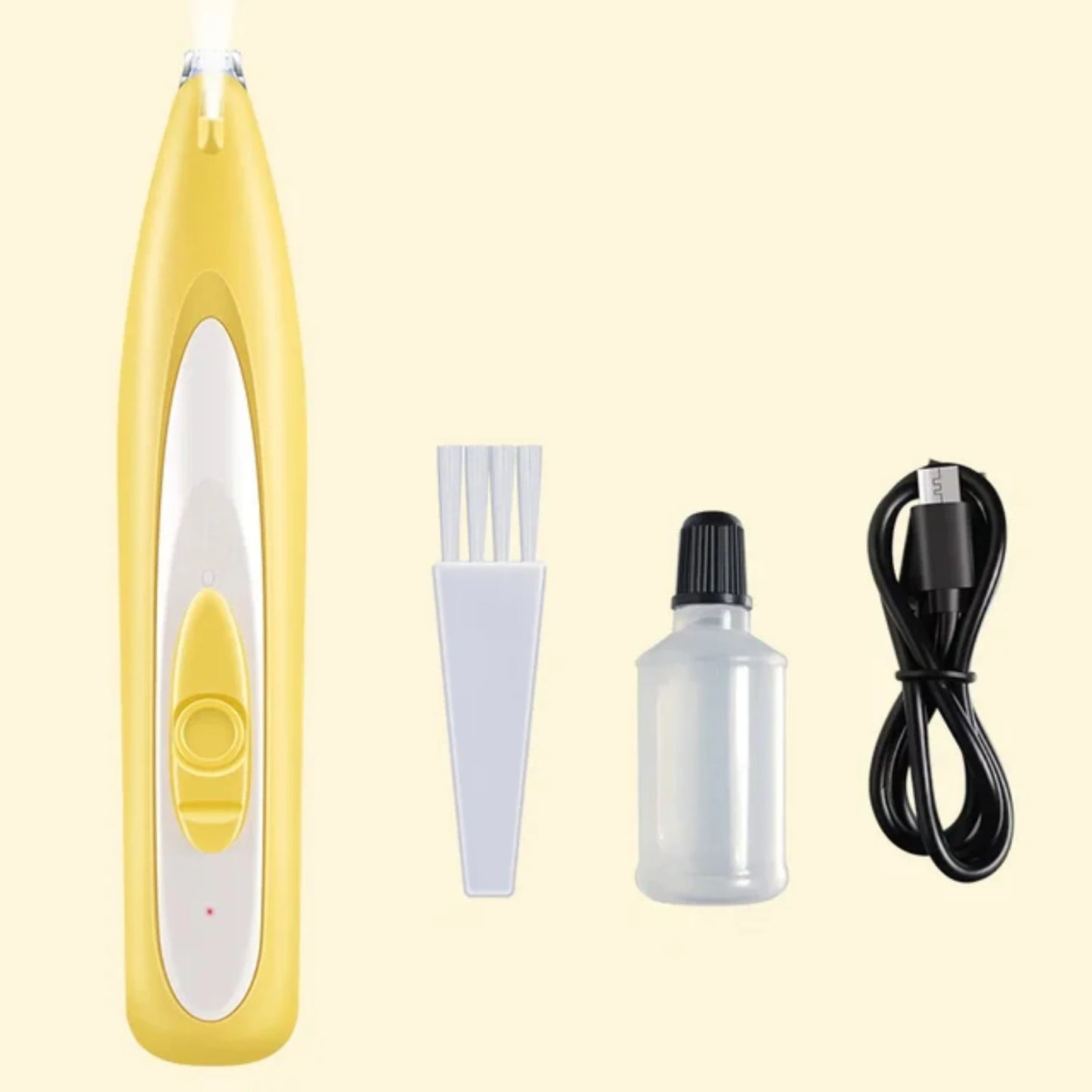 Pet Dog  Groomer Trimmer with LED Grooming Lamp Pet Cat Dog Face Foot Ear Hip Hair Paw Shaver USB Charging Deslanador perro Pet