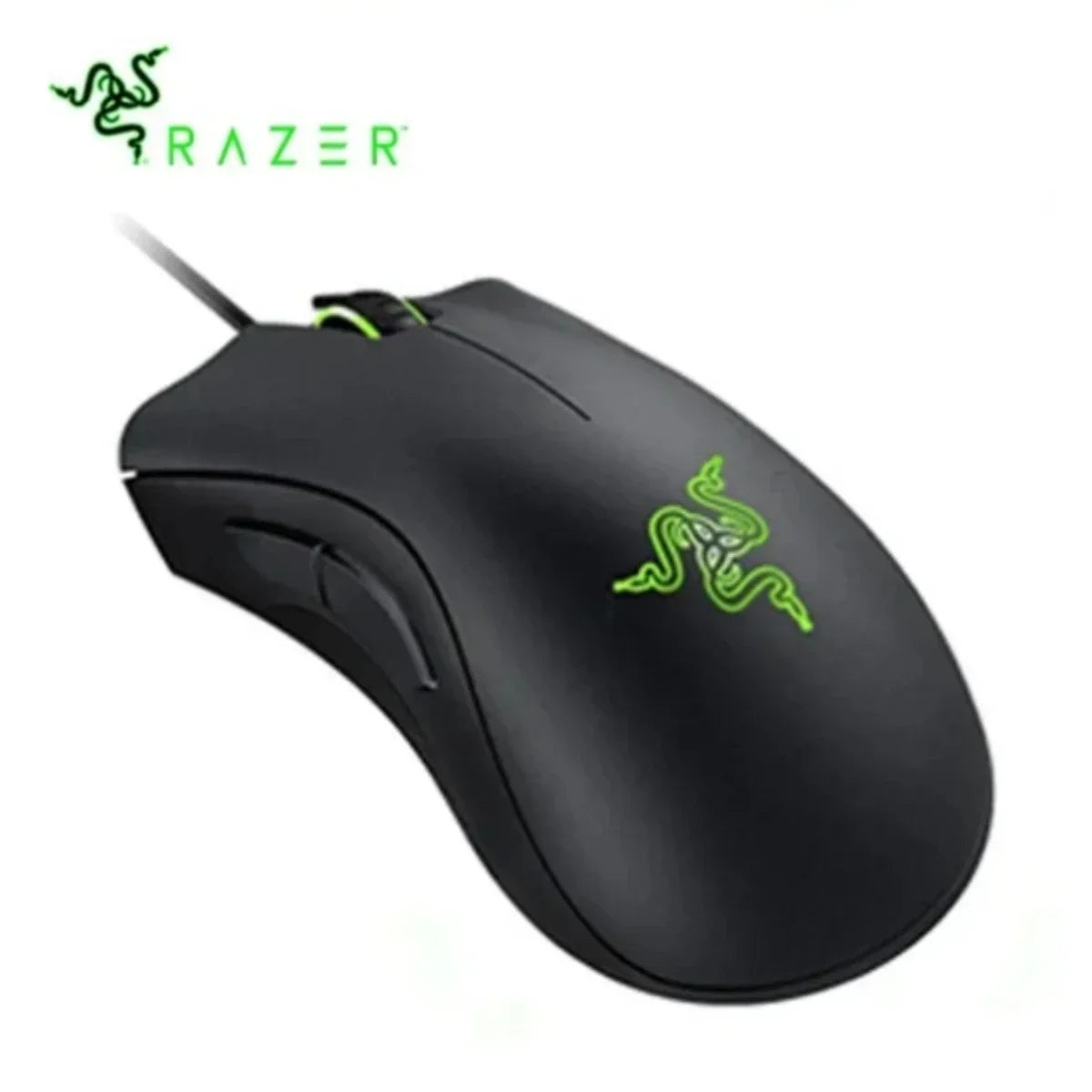 Original Razer DeathAdder Essential Wired Gaming Mouse Mice 6400DPI Optical Sensor 5 Independently Buttons for Laptop PC Gamer