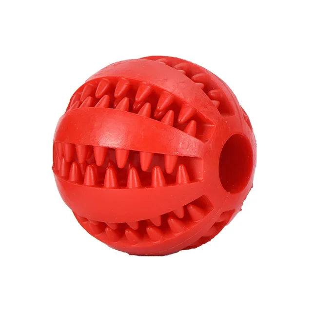 Soft Pet Dog Toys Toy Funny Interactive Elasticity Ball Dog Chew Toy  Dog Tooth Clean Ball Food Extra-tough Rubber Ball Dog Dog