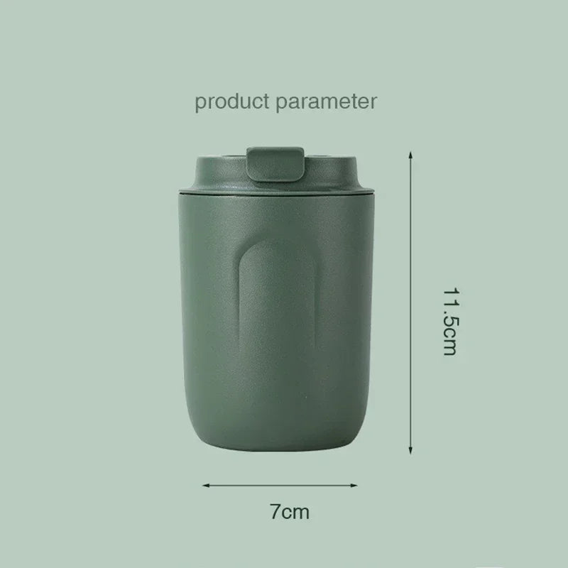 Mini Thermos Bottle Coffee Mug Stainless Steel Cup Thermal Leakproof Vacuum Flask Double Wall Tumbler Insulated Travle Drinkware