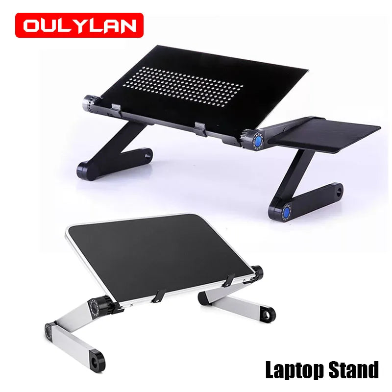 Laptop Stand Multifunctional Folding Portable Notebook Computer Table Lapdesk for Sofa TV Bed PC Desk Stand Adjustable New