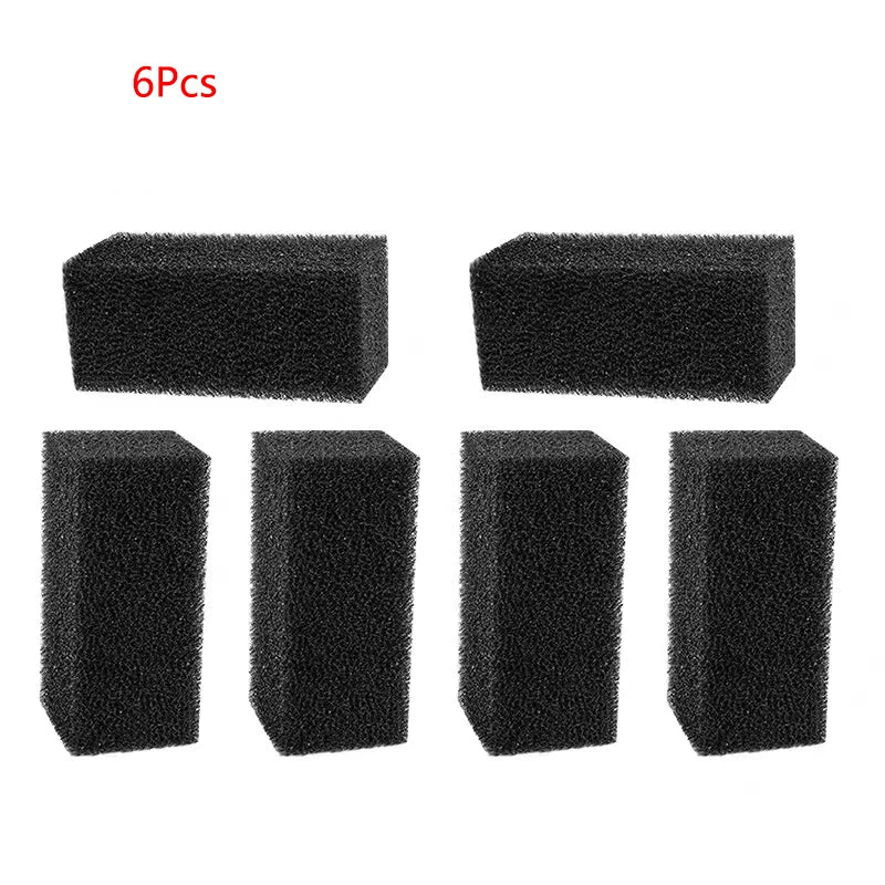 Aquarium Filter Sponge for Aquarium Fish Tank Air Pump Skimmer Biochemical Sponge Filter Aquarium Bio Filter Filtro Aquario 2PCS