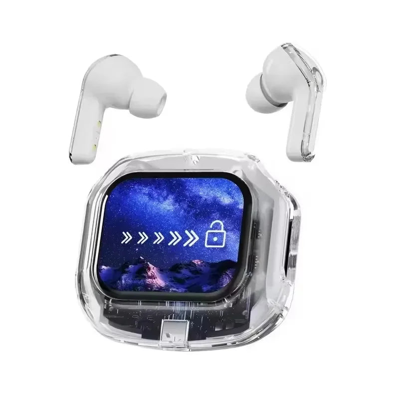 2025 Air Buds Touch Screen Call Wireless Bluetooth Headphones Earphone Phone Call Music BT Earpod Headset For Iphone 15 Android