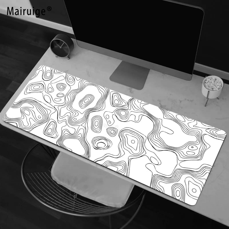 Abstract Fluid Gaming Mouse Pad Desk Gadgets Mouse Mat Office Accessories Mousepad Xxl Mouse Carpet Computer Mat Gaming Setup