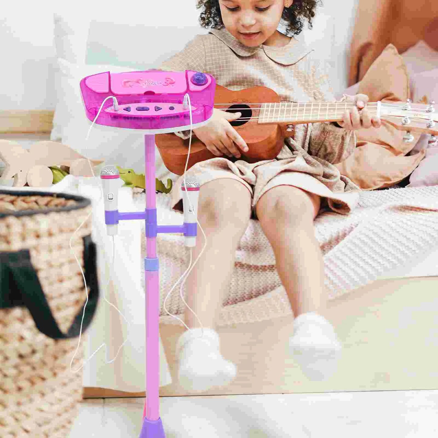 Children Microphone Toy Kids Early Educational Music Singing Simulation Plaything Girls Karaoke Machine Children’s Toys