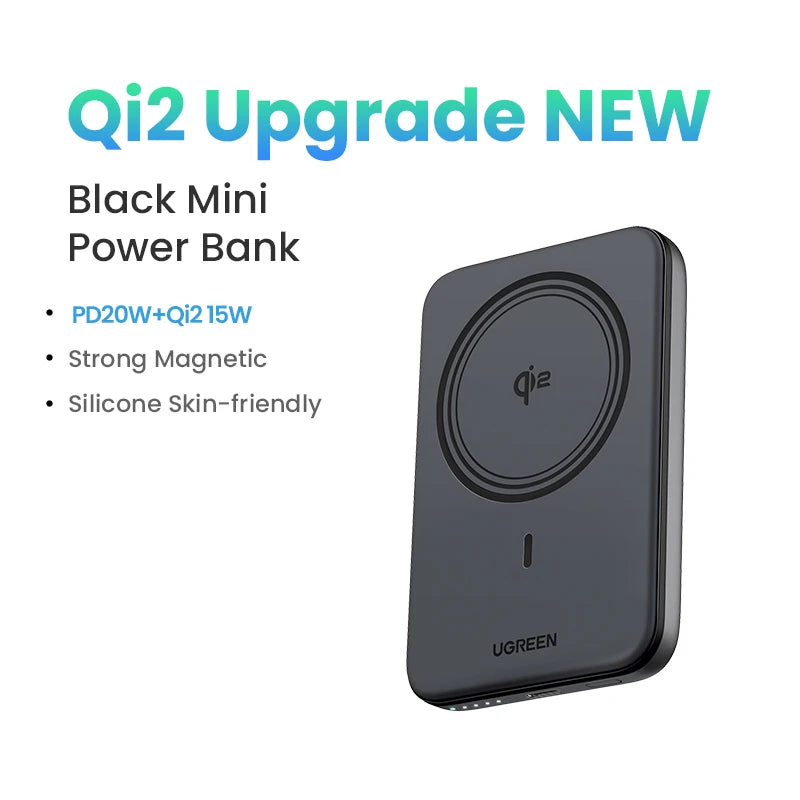 UGREEN PD20W Power Bank Magnetic 10000mAh Portable Wireless Fast Charging PowerBank for Magsafe for iPhone 15 Pro Max 16 Pro