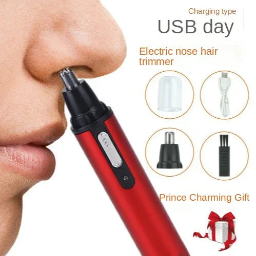 Rechargeable Nose Hair Trimmer Electric Removal Clipper - High Quality Eco-Friendly Nose Trimmer Split end Navaja barbero Nifes