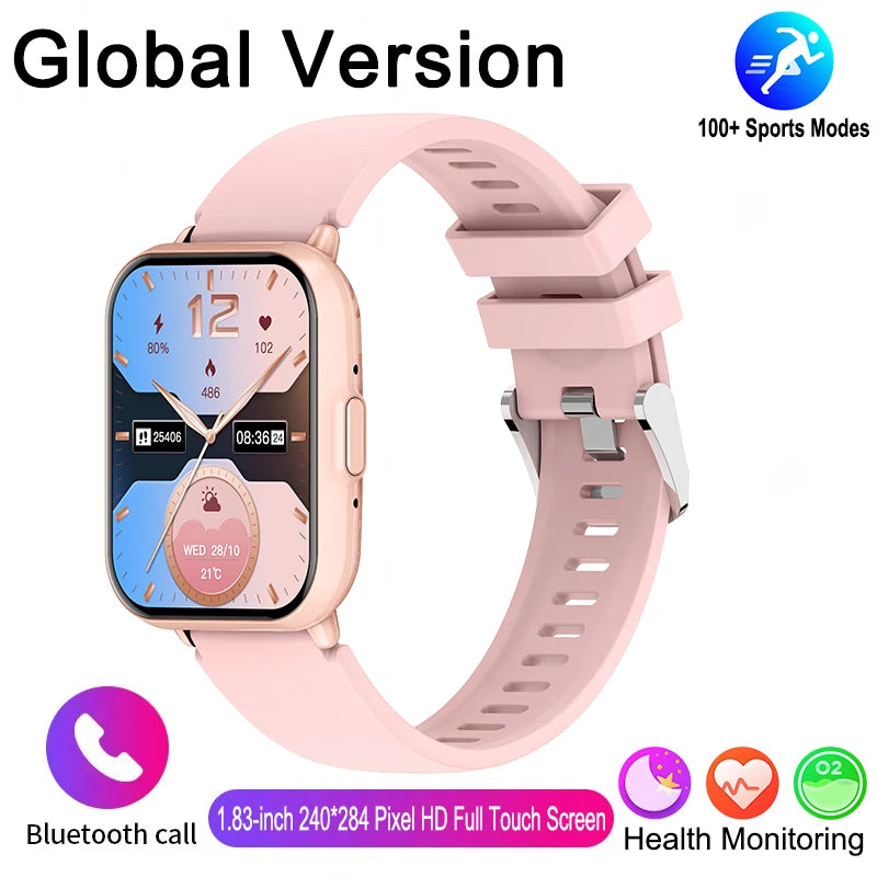 Global Edition For Xiaomi Watch 5 Lite Men Women HD Display Heart Rate HD Bluetooth Call 100+ Sports Mode Waterproof Smart Watch