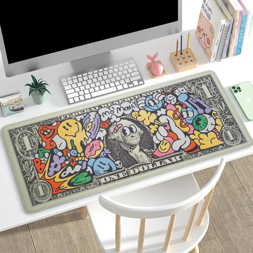 Dollar Desktops Gaming Keyboard Extended Pad Desk Accessories Office Pc Gamer Computer Mat Mouse Mats Mousepad 900x400 Xxl Setup