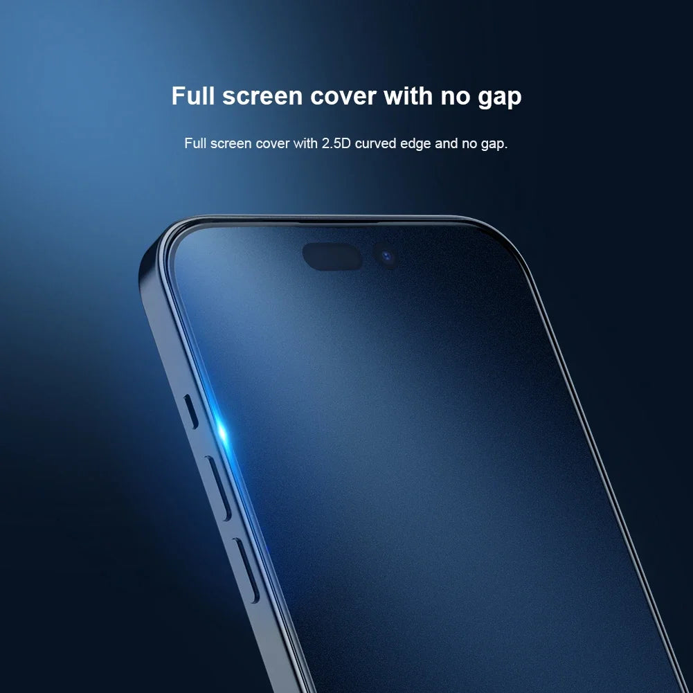 NILLKIN for iPhone14/14 Plus/14 Pro/14 Pro Max Fog Mirror Full coverage matte tempered glass film for iPhone13/13 Pro/13 pro max