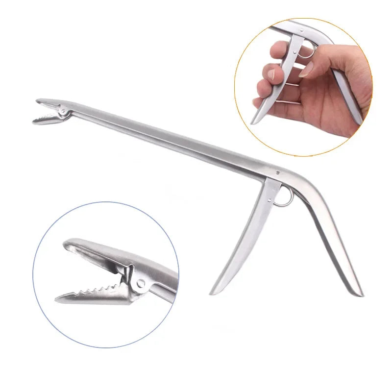 Multifunctional Long Handle Pliers Stainless Steel Hook Remover Clamp Clip Pincers  Fish Mudskipper Sundries Pick- Hand Tool Dl