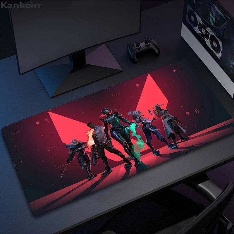 PC Gamer Cabinet Pads Laptop Gamer Table Mousepad Anime Mat Gaming Mouse Pads Valorant Mausepad Setup Gamers Accessories Small