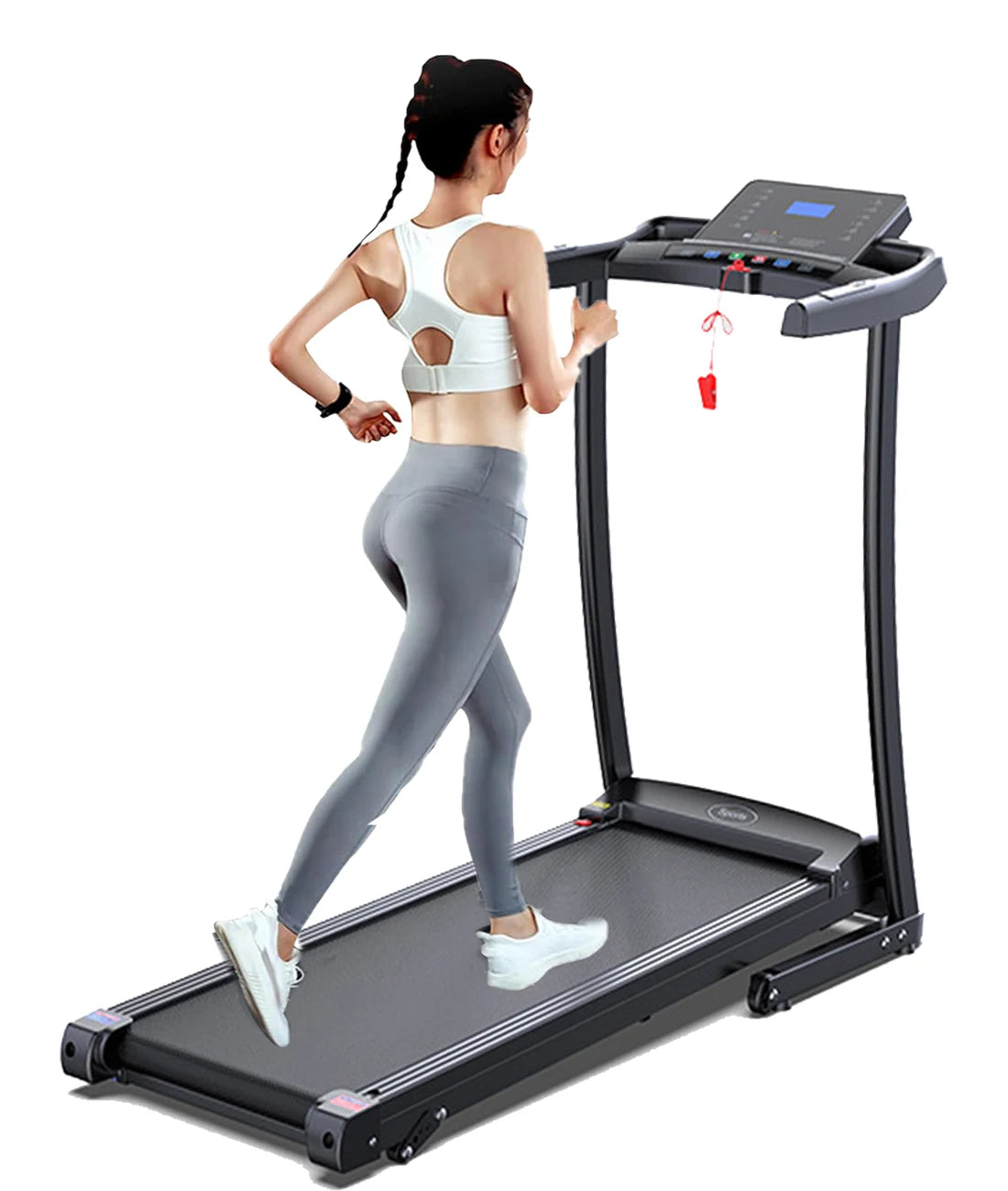 ZUIHAO Motorized Treadmill |With LED Display and Bluetooth Speakers |Multi-Functional Foldable Fitness |Home Use Treadmill