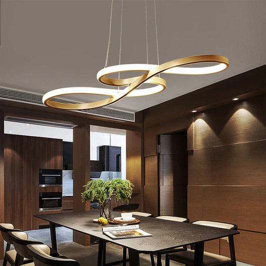 Modern Kitchen Island Pendant Lights Bar Table Dining Room Decor Hanging Lights Remote Dimming Kitchen Led Cord Pendant Lamp Led