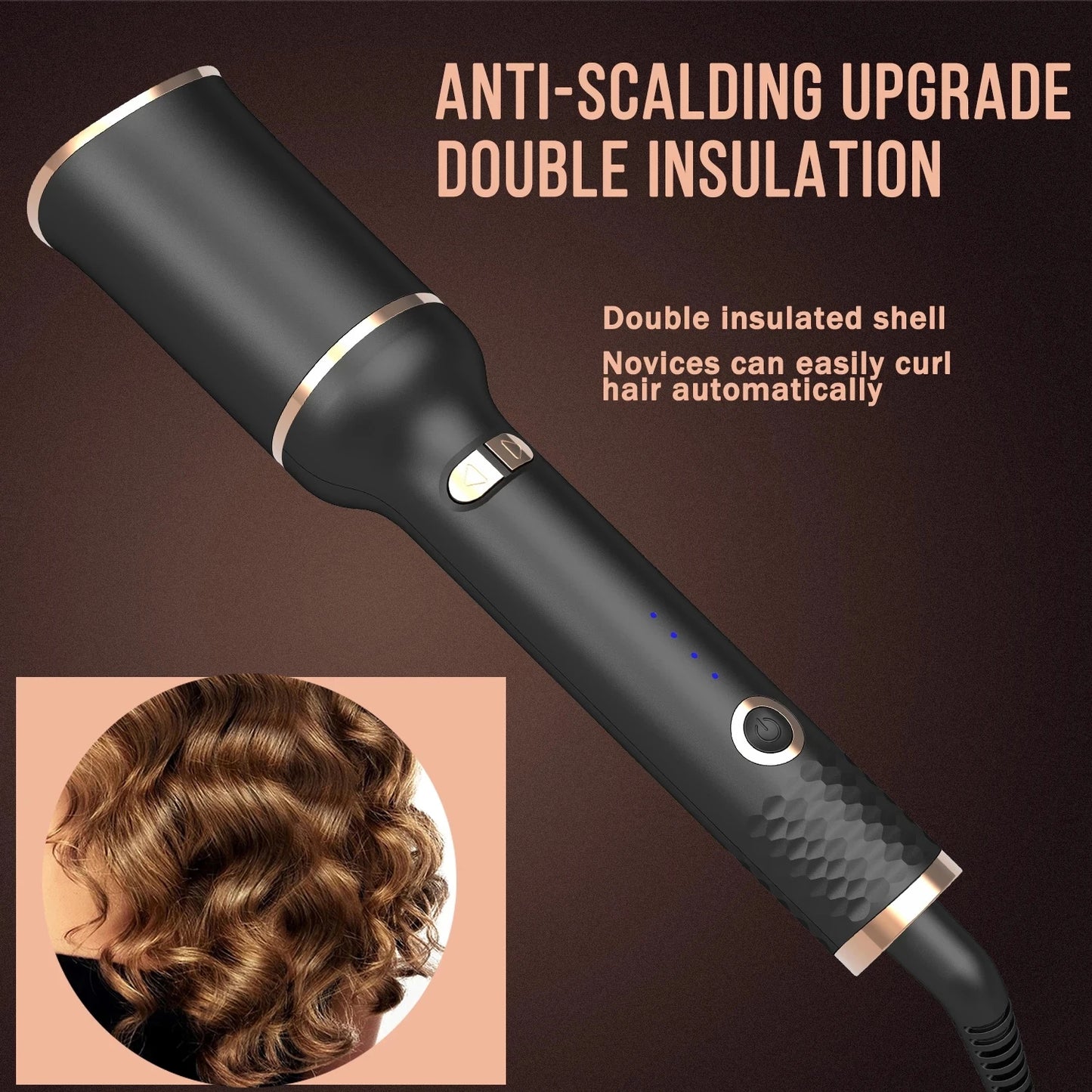 Hair Curlers Auto Rotating Ceramic Hair Curler Automatic Curling Iron Hair Iron Curling Wand Air Spin Curl Curler Hair Waver