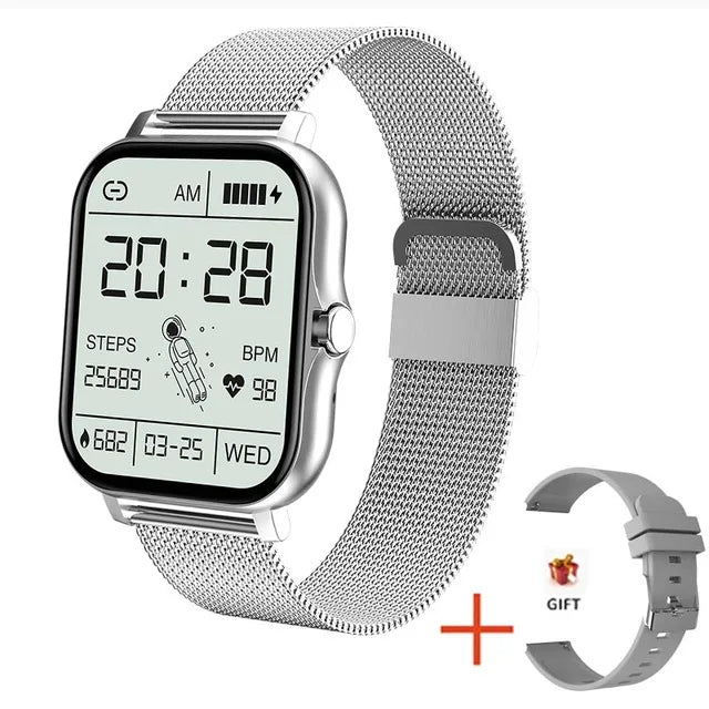 Sport Smart Watch Fitness Clock Health Monitor Waterproof Smartwatch Bluetooth Call Watches for Men Women IOS Xiaomi Huawei 2024