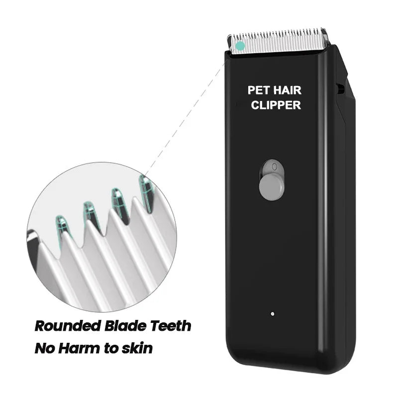 Cordless Dog Clipper Rechargeable Pet Hair Trimmer Low Noise Professional Cat Puppy Grooming Haircut Machine  Cutters Clipper