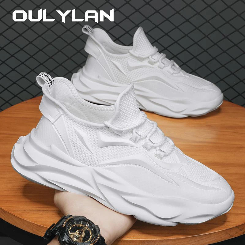 Men Shoes Breathable Fashion Mesh Running Shoes Man High Quality Unisex Light Tennis Baskets Athletic 2024 Sneakers for Men