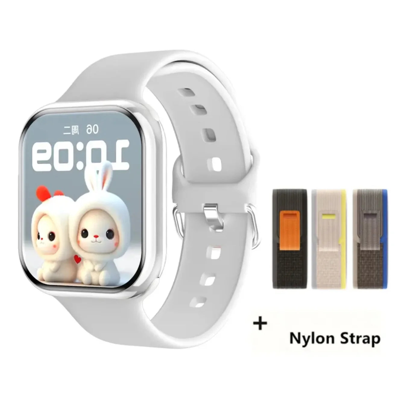 2024 NEW Smart Watch Wireless Charging Smartwatch Bluetooth Calls Men Women Watches Fitness Bracelet Custom Watch Face