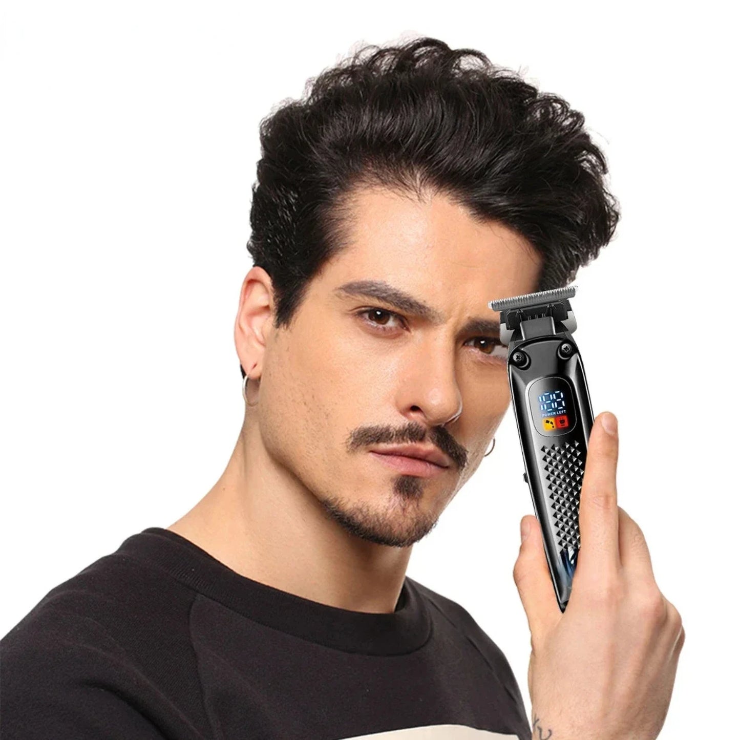 High-Performance Lightweight Cordless Hair Clipper Trimmer for Men - V-972: Enhanced Professional Precision Barber Haircut Machi