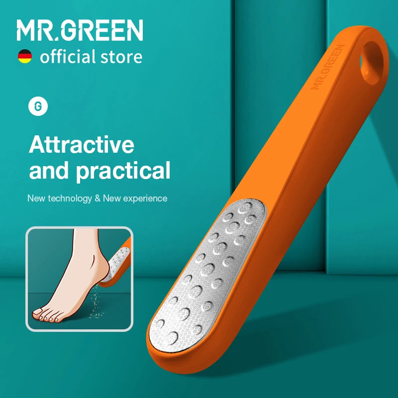 MR.GREEN Foot File Double Sided Callus Remover For Dead Skin Professional Pedicure Tools Callous Scraper Foot Sander Heel Filer