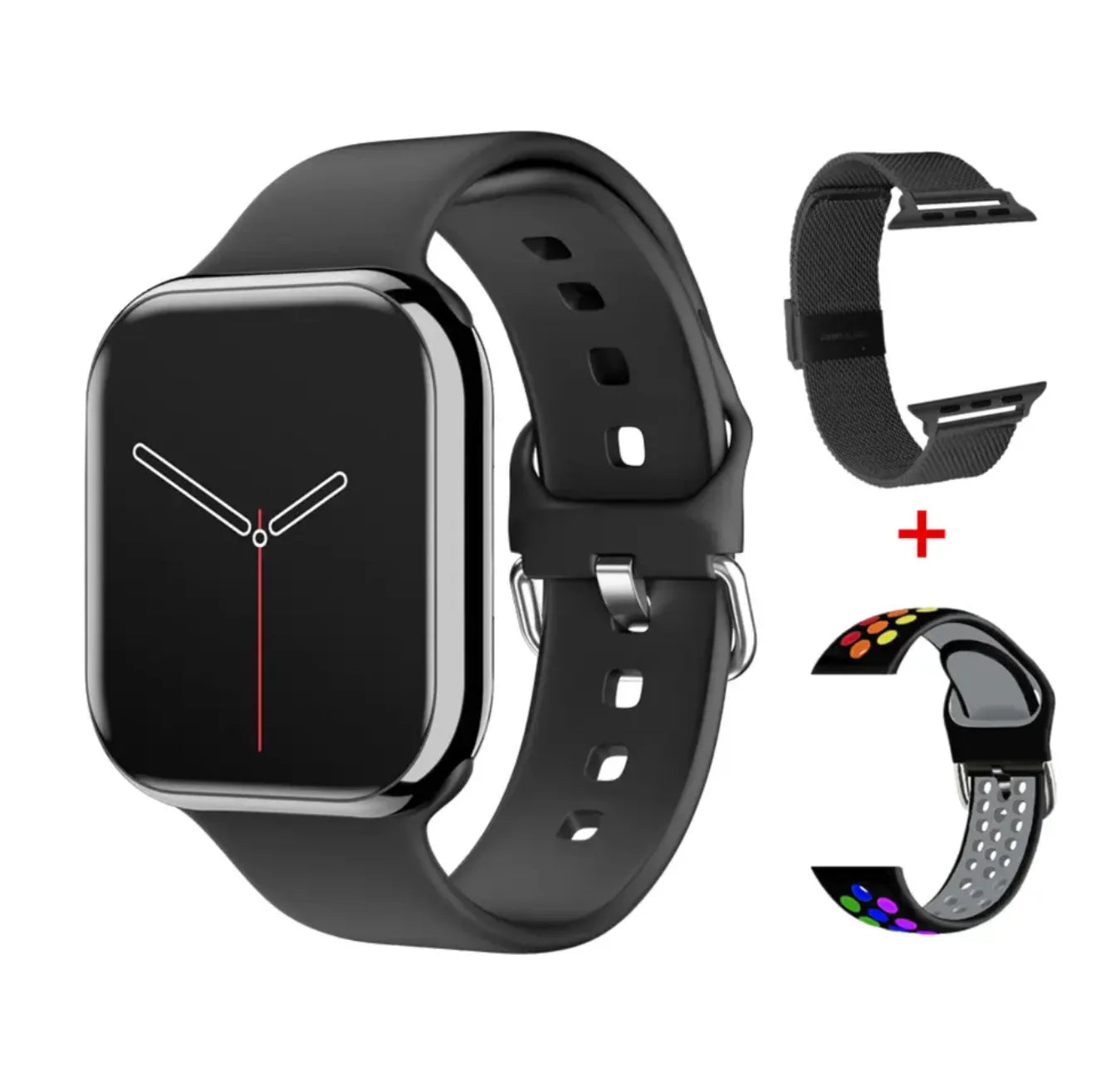 2024 NEW Smart Watch Wireless Charging Smartwatch Bluetooth Calls Men Women Watches Fitness Bracelet Custom Watch Face