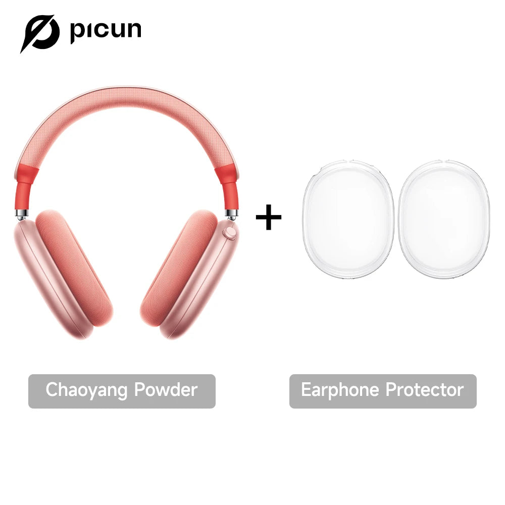 Picun F8 Pro ANC Wireless Headphones Head Tracking 3D Spatial Audio -52dB ANC HIFI Bluetooth Headset ENC HD Mic Low-Latency APP