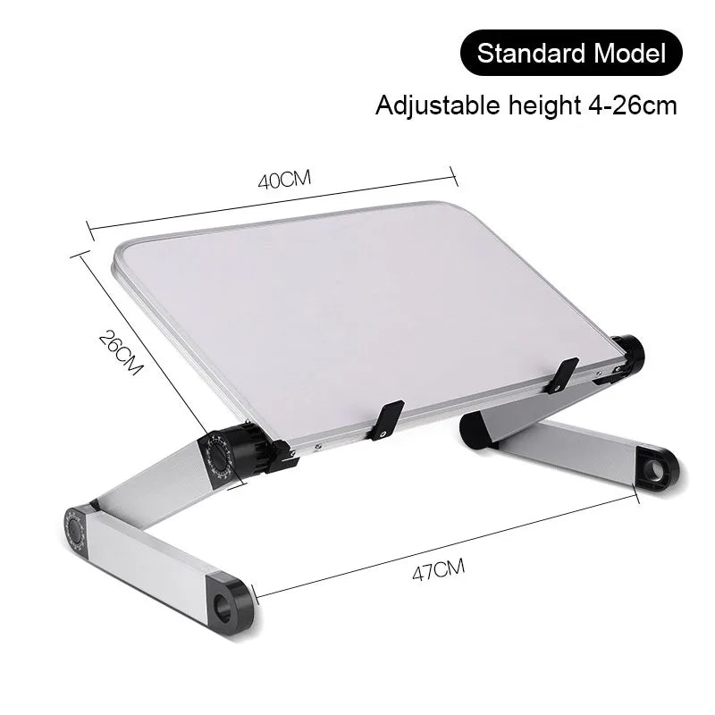 Laptop Stand Multifunctional Folding Portable Notebook Computer Table Lapdesk for Sofa TV Bed PC Desk Stand Adjustable New