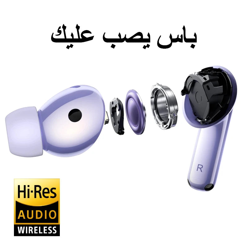 سماعات الأذن اللاسلكية HUAWEI FreeBuds 6i، سماعات أذن بلوتوث، إصدار سعودي مع ضمان محلي، التوصيل من الرياض