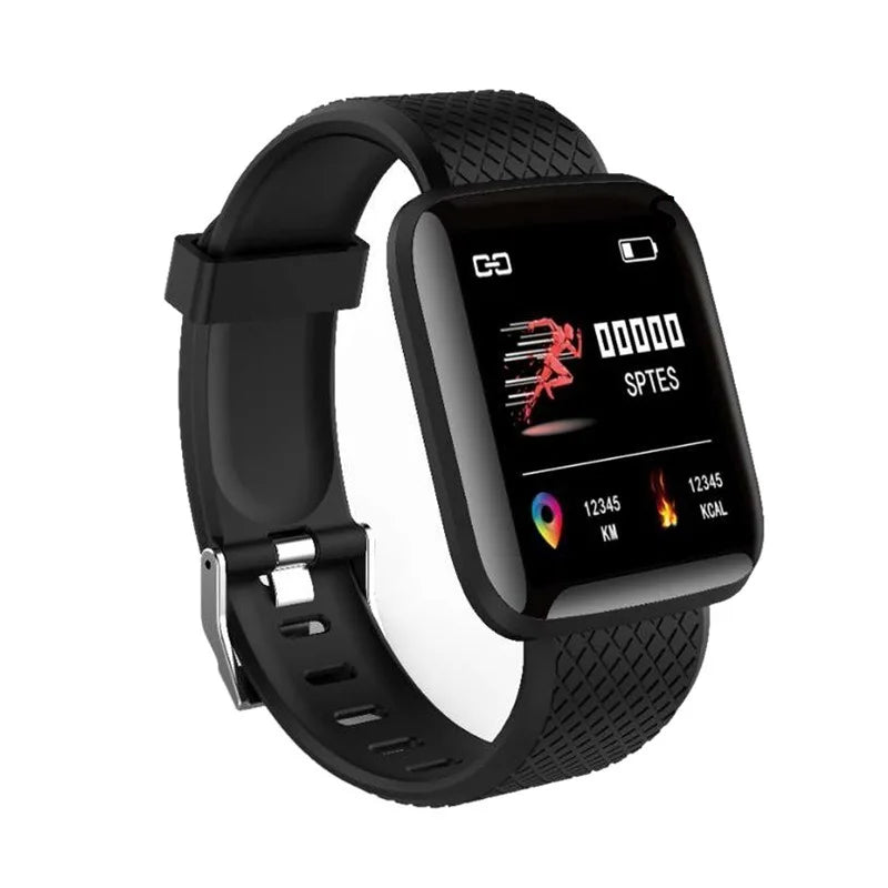 116plus Smart Watch For Men Women Gift 1.3 inch Screen Sports Fitness Watches Bluetooth Calls Digital Smartwatch Wristwatch D18