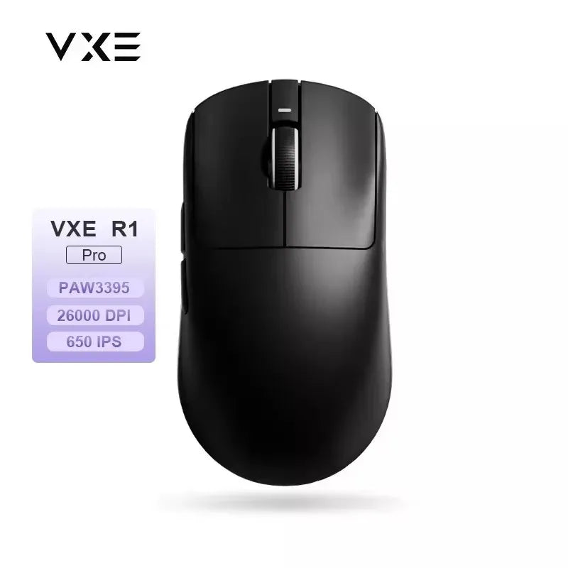 Vgn Vxe Dragonfly R1 ProMax Gaming Mouse Bluetooth Mouse Rechargeable Gamer Paw3395 Lightweight Ergonomic Wireless Mouse Esport