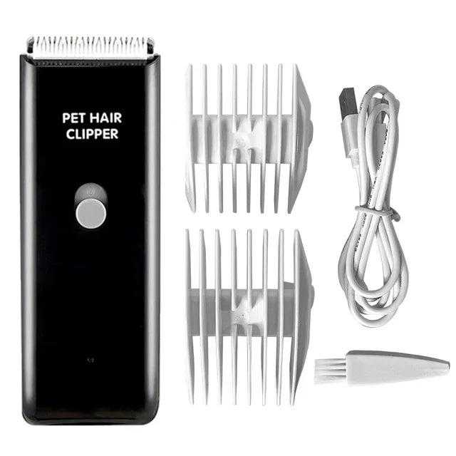 Cordless Dog Clipper Rechargeable Pet Hair Trimmer Low Noise Professional Cat Puppy Grooming Haircut Machine  Cutters Clipper