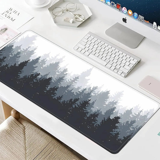 Large Mouse Pad 900x400mm Extended Mouse Pad Non-Slip Rubber Base Gaming Office Mouse Mat Smooth Cloth Surface Desk Mat