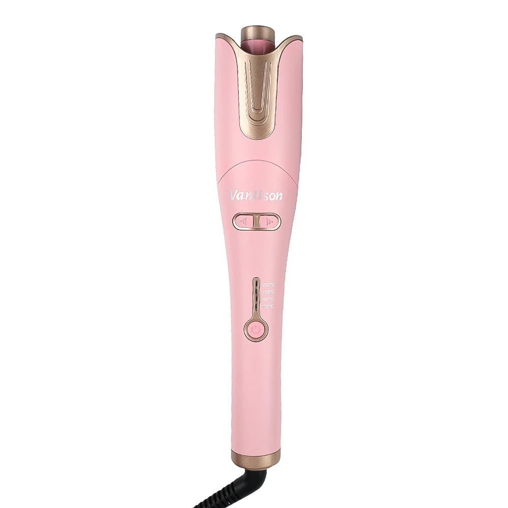 VANLISON Smart Automatic Curling Irons Hair Curler 12 Months Warranty Free Home Delivery From Jeddah Warehouse